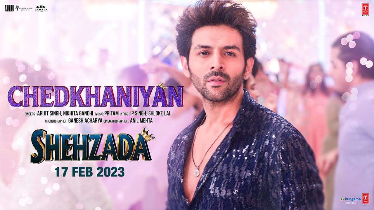 Chedkhaniyan Song Lyrics Hindi - Shehzada Film - Lyrical Venue