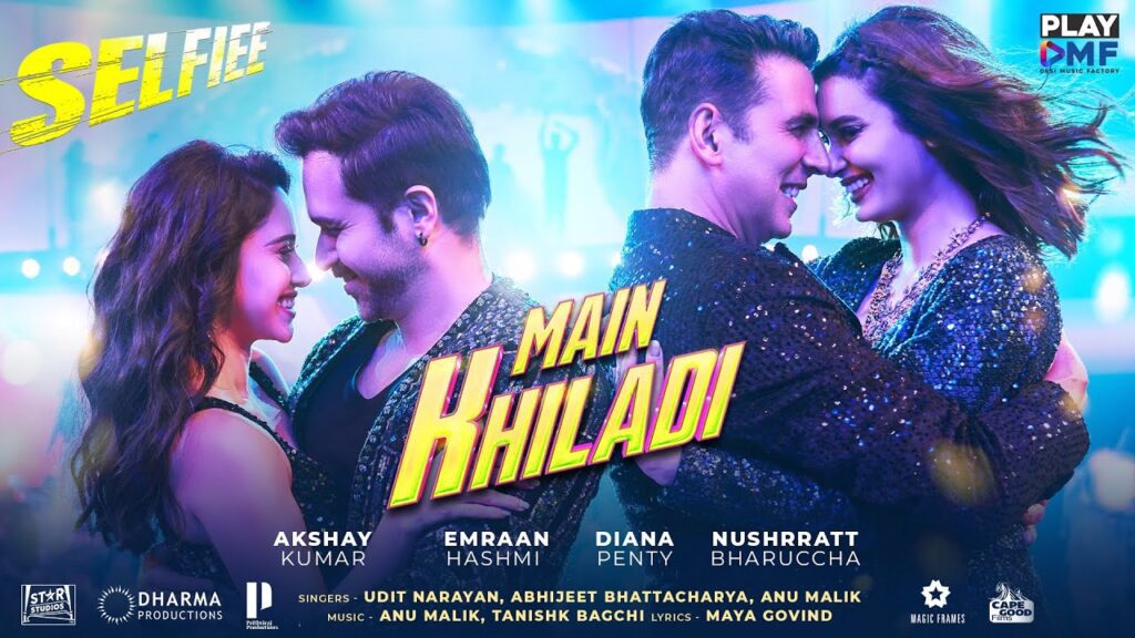 Main Khiladi Song Lyrics Hindi - Selfiee Movie - Lyrical Venue