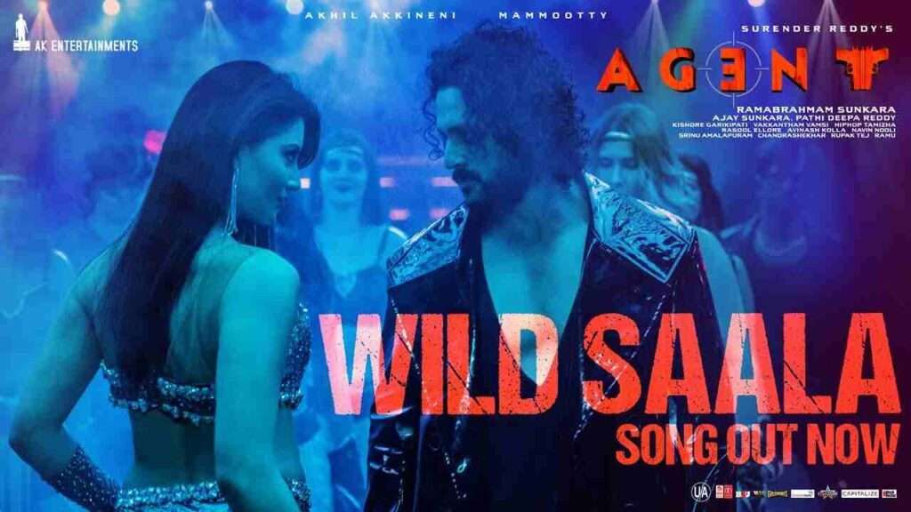 Wild Saala Song Lyrics In Telugu - Agent Film 2023 - Lyrical Venue