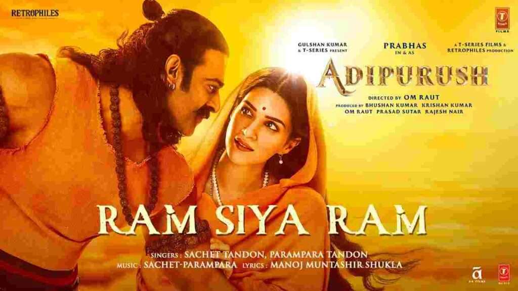 Ram Siya Ram Song Lyrics English & Hindi - Adipurush | LyricalVenue