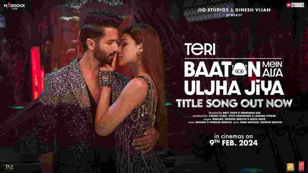 Shahi Kapoor Latest Teri Baaton Mein Song Lyrics In Hindi & English