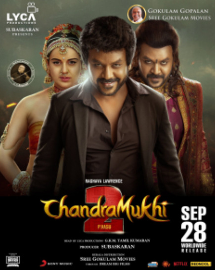 Chandramukhi 2 movie songs lyrics in tamil and english