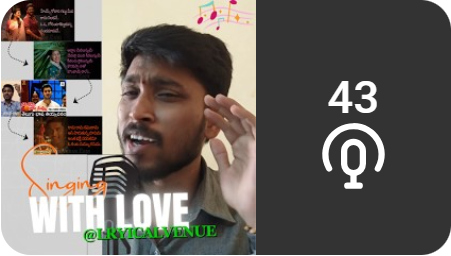 Singing Telugu Sogns Lyrics - By Lyrical Venue
